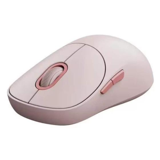 Imagem de Mouse Sem Fio XiaomiSilent 3 Dual Mode Bluetooth Wireless 2.4ghz Rosa