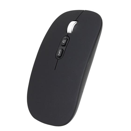 Imagem de Mouse SLIM recarregável Bluetooth Para notebook Dell -  Lenovo - Hp - LG - ASUS - Xiaomi