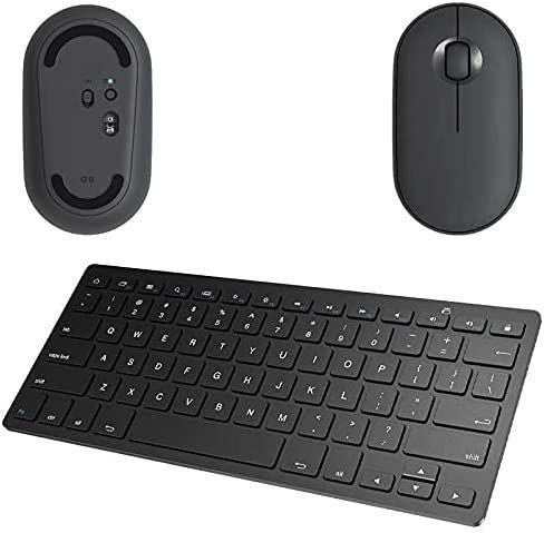 Imagem de Mouse, Teclado bluetooth Galaxy Tab A8 X200/X205 10,5" Preto