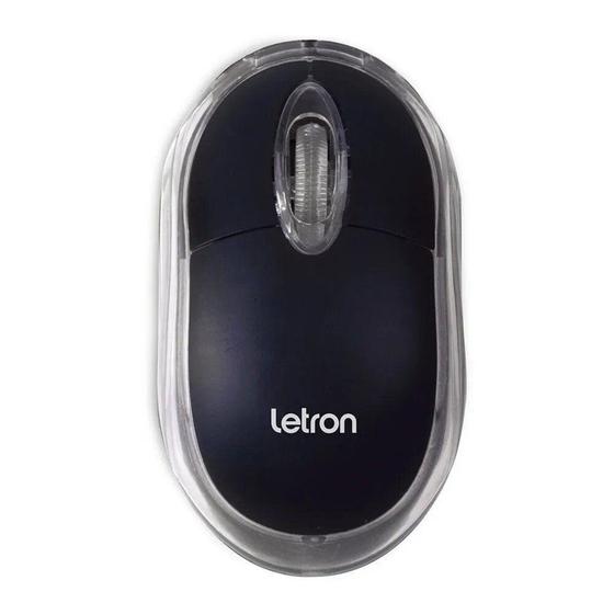 Imagem de Mouse USB 800DPI Escritório Letron