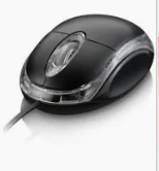 Imagem de Mouse USB  Básico Cor Preto Kapbom
