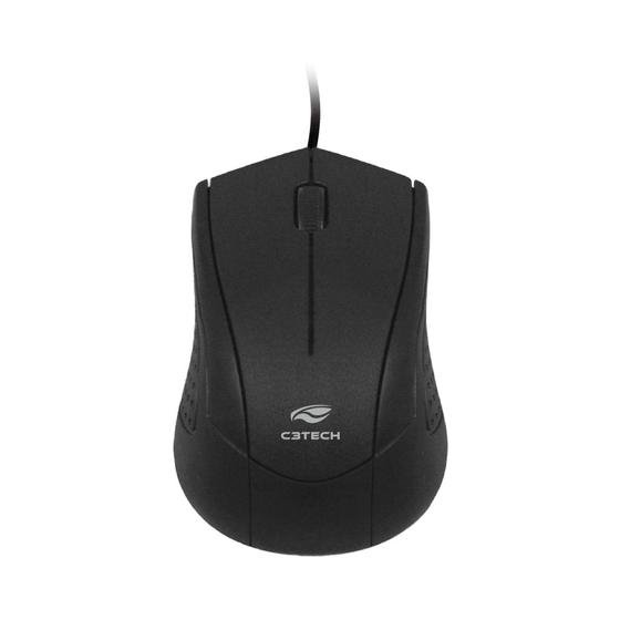 Mouse USB Com Fio PC Notebook 1000 DPI MS27BK Preto C3Tech Imagem de Mouse USB Com Fio PC Notebook 1000 DPI MS27BK Preto C3Tech