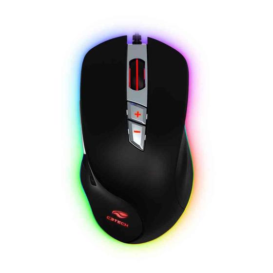 Mouse USB Gamer Bellied MG-700BK C3Tech Menor preço em Mouse USB Gamer Bellied MG-700BK C3Tech