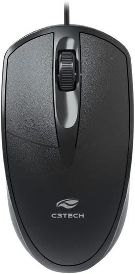 Imagem de Mouse Usb Ms-31bk Preto C3tech