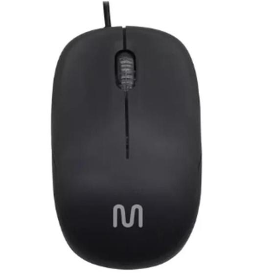 Imagem de Mouse Usb Multilaser Com Fio 1200 Dpi Pequeno E Compacto