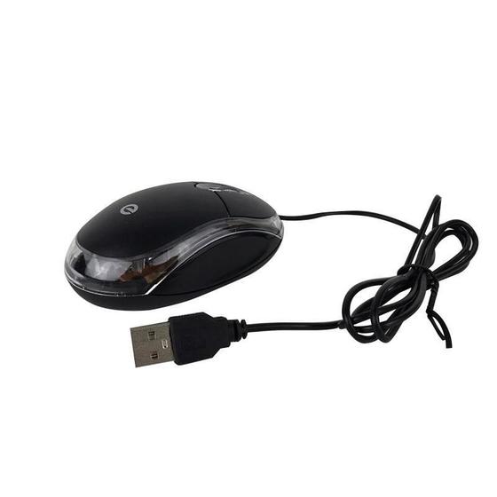 Imagem de Mouse USB Óptico 1000DPI LED MS-9 Para Computador Notebook