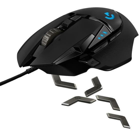 Mouse usb optico g502 hero rgb ajustavel logitech 910-005550 é boa?