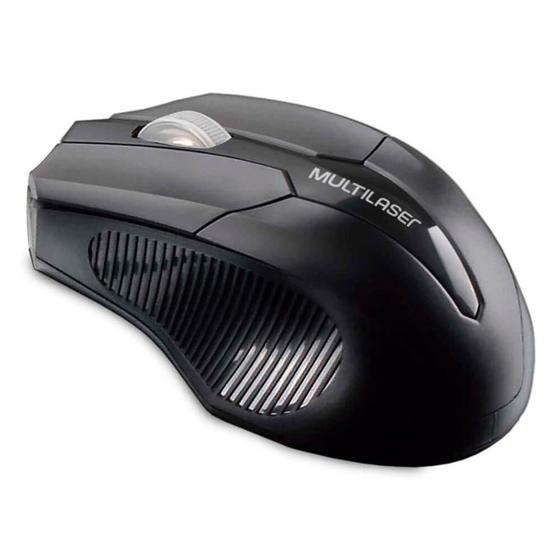 Mouse USB Wireless 1600dpi 2.4 Ghz Multilaser - MO264 Menor preço em Mouse USB Wireless 1600dpi 2.4 Ghz Multilaser - MO264