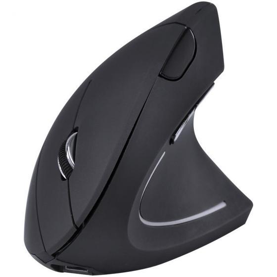 Mouse Vertical Sem Fio Recarregável Power Fit 1600dpi Vinik Menor preço em Mouse Vertical Sem Fio Recarregável Power Fit 1600dpi Vinik