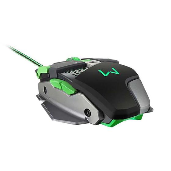 Mouse Warrior Gamer Aluminio 4000DPI MO249 - Multilaser Menor preço em Mouse Warrior Gamer Aluminio 4000DPI MO249 - Multilaser