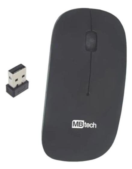 Imagem de Mouse Wireless M-Two 1600 Dpi Com 3 Botões MBTech LY84118