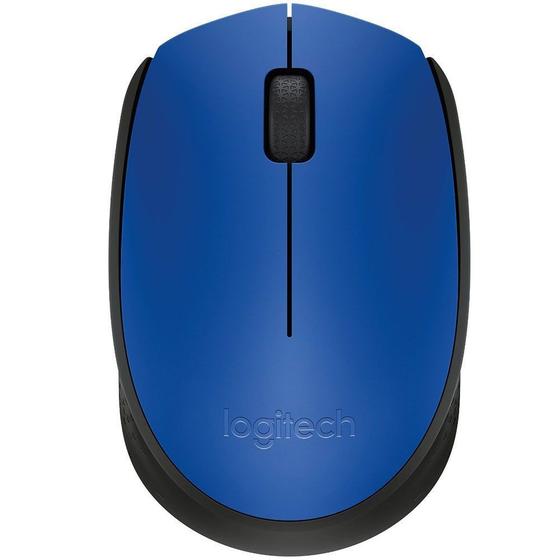 Imagem de Mouse Wireless M170 - Azul - Logitech