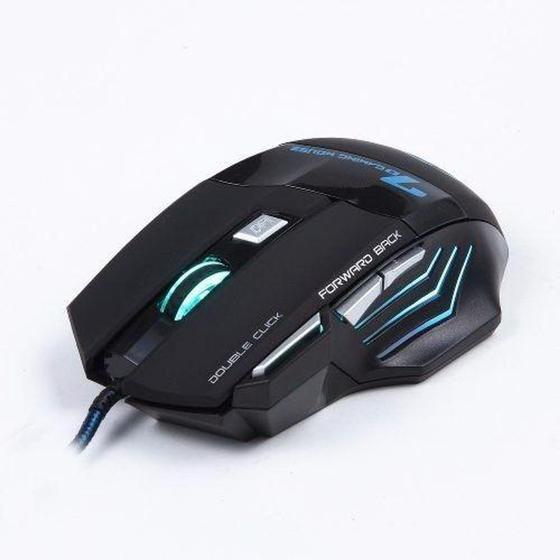 Mouse Usb Óptico Led 2400 Dpis Gamer X7 B-max