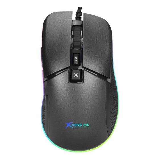 Imagem de Mouse XTRIKE GM-310 RGB Gaming 6400DPI