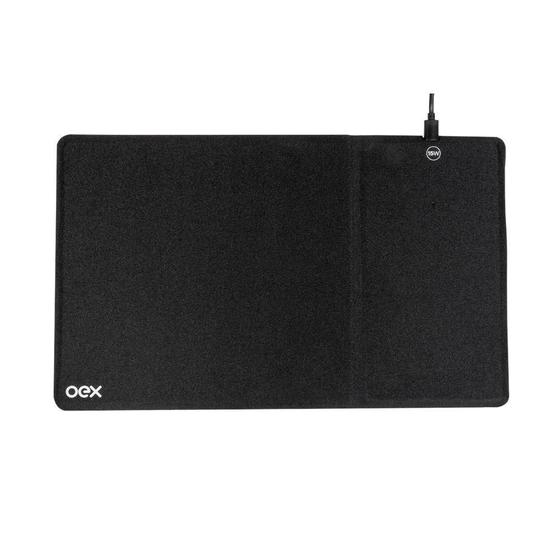 Imagem de Mousepad C/ Carregador Wireless 15W OEX CW104 Preto