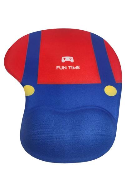 Imagem de Mousepad Emborrachado com Apoio de Punho Ergonômico MTECH