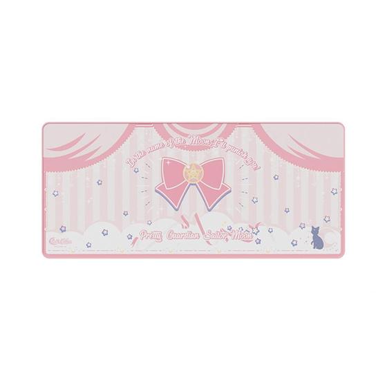 Imagem de Mousepad Gamer Akko Cristal Sailor Moon Rosa 900x400mm