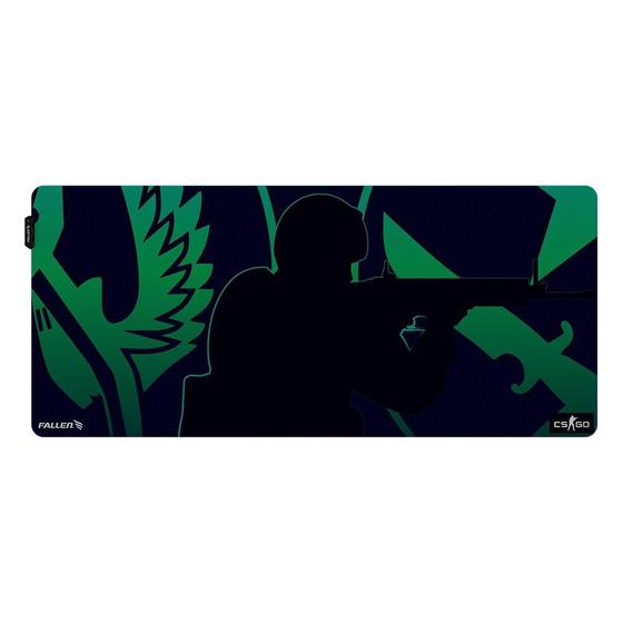 Mousepad Gamer Fallen Cs:go Ct/tr, RGB, Speed+ Estendido 900x400mm - MP ...
