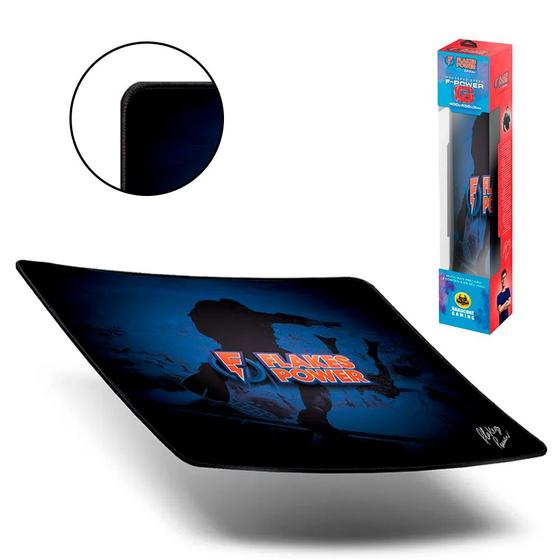 Imagem de Mousepad gamer flakes power speed g (400x450mm) flkmp002