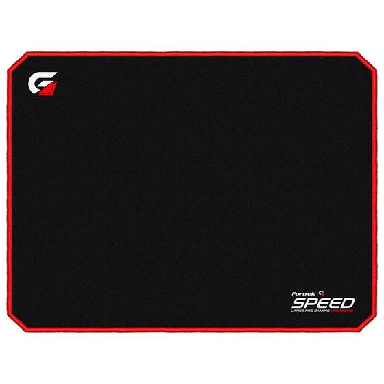 Mousepad Gamer Fortrek MPG102, Grande (440x350mm), Speed, Vermelho - 72696 Menor preço em Mousepad Gamer Fortrek MPG102, Grande (440x350mm), Speed, Vermelho - 72696