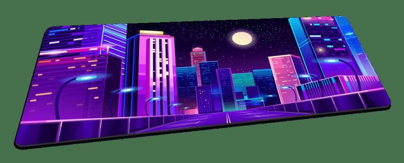 Imagem de Mousepad Gamer Gigante Neon City