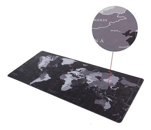 Imagem de *Mousepad Gamer Grande Speed Mapa Mundi 80x30 Alta Definição Acessório Videogame Computador Notebook Jogos  