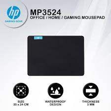 Imagem de Mousepad Gamer HP MP3524 Black, Speed  (350x240mm)
