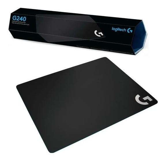 Imagem de Mousepad Gamer Logitech G240 34x28cm 943-000093 - Cor Preto