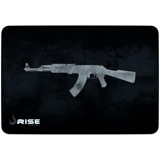 Mousepad Gamer Rise Mode AK47, Speed, Médio (290x210mm) - RG-MP-04-AK Menor preço em Mousepad Gamer Rise Mode AK47, Speed, Médio (290x210mm) - RG-MP-04-AK