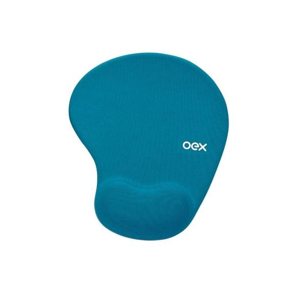 Imagem de Mousepad Gel Oex Mp200 Confort Turquesa