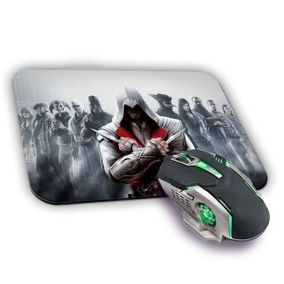 Imagem de Mousepad Premium Assassin's Creed Video Game PC Jogo 22x18cm