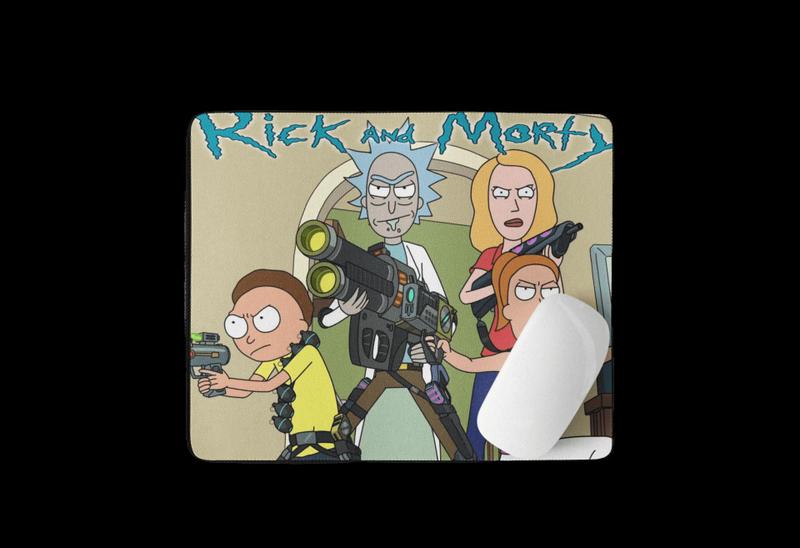 Imagem de Mousepad Rick and Morty Modelo 8