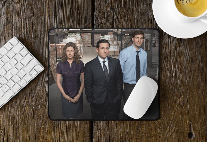 Imagem de Mousepad Scott,Jim e Pam The Office