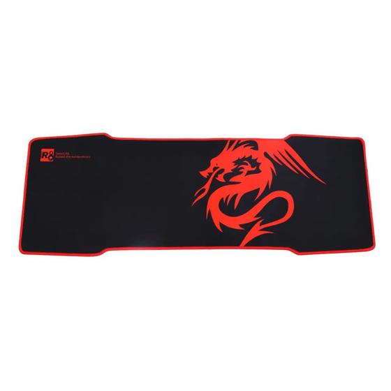Imagem de Mouser Pad Red Dragon Gamer 80cmm x 30cm Fácil de Deslizar