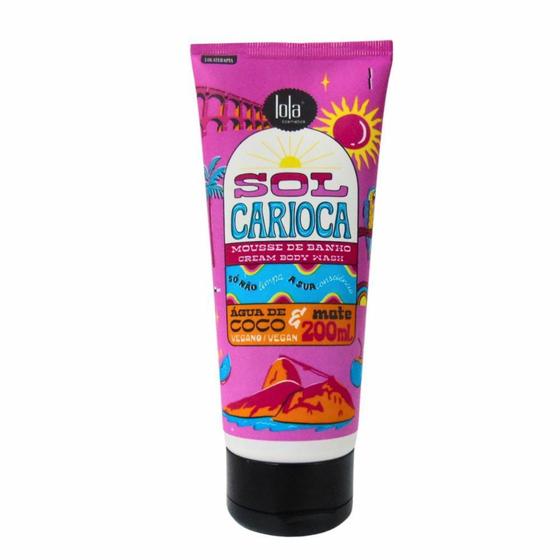 Imagem de Mousse de Banho Lola Sol Carioca Cream Body Wash 200ml