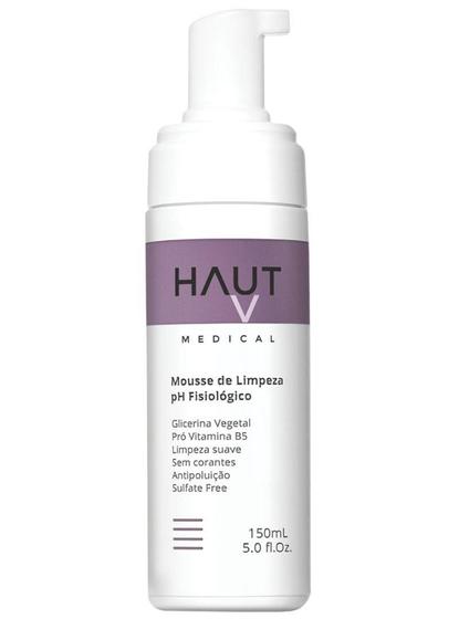 Imagem de Mousse De Limpeza Haut Ph Fisiológico Micropigmentação 150ml - Haul Medical