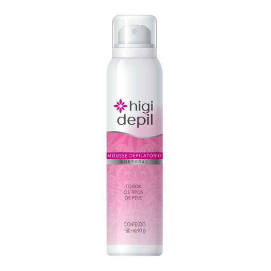 Imagem de Mousse Depilação Corporal Hidratação Maciez Higi Depil 150ml