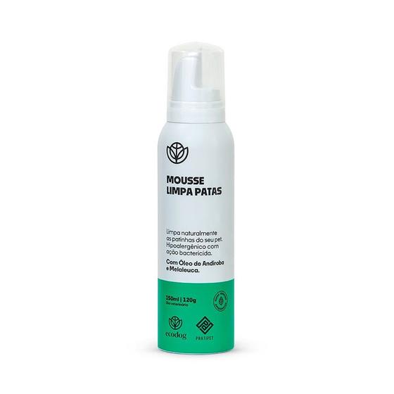Imagem de Mousse Limpa Patas Pratipet Ecodog 150ml