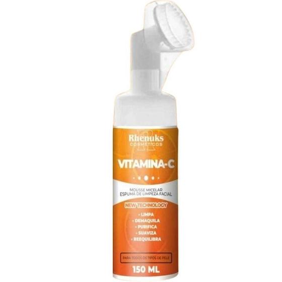 Imagem de Mousse Micelar Espuma De Limpeza Facial Vitamina-C 150Ml