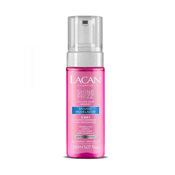 Imagem de Mousse Modelador Shine Frizz 2 em 1 150ml Efei Memória Lacan
