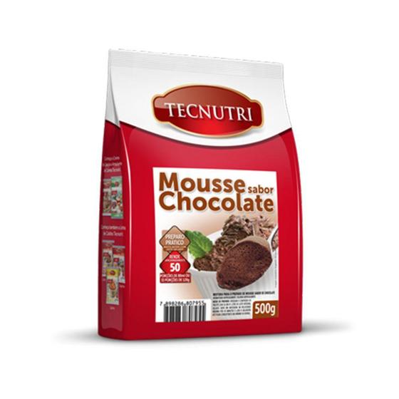 Imagem de Mousse Sabor Chocolate 500g Tecnutri