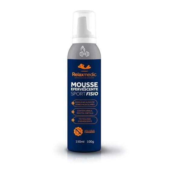 Imagem de Mousse Spray Efervescente Arnica Dor Sport Fisio Relaxmedic