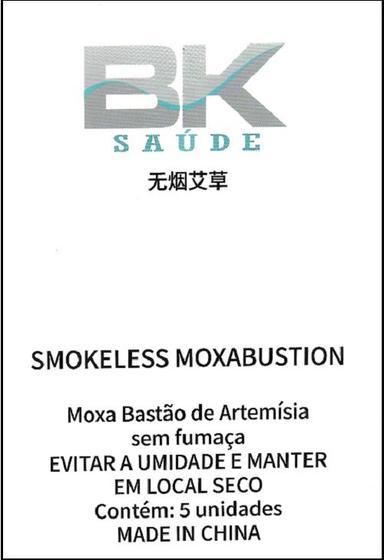 Imagem de Moxa Bastão Carvão de Artemísia sem Cheiro e Fumaça c/5 - BK
