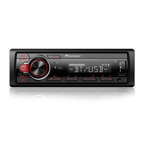 MP3 Player Automotivo Pioneer MVH-S218BT 1Din Bluetooth USB AUX RCA AM FM WMA FLAC Menor preço em MP3 Player Automotivo Pioneer MVH-S218BT 1Din Bluetooth USB AUX RCA AM FM WMA FLAC