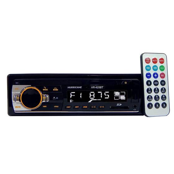 Imagem de Mp3 Player Hurricane Hr-425Bt Bluetooth Usb Controle Remoto