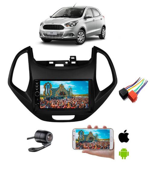 Imagem de Mp5 Central Multimidia 2 Din Novo Ford Ka 2020 2021 + Camera