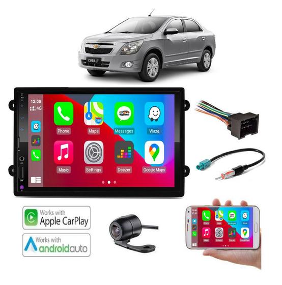 Imagem de Mp5 Multimidia Android Auto Carplay Cobalt 2011 2012 2013