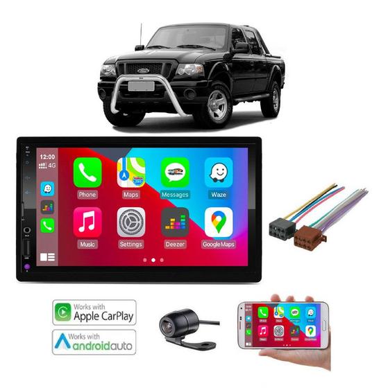 Imagem de Mp5 Multimidia Android Auto e Carplay Ranger 2003 2004 2005