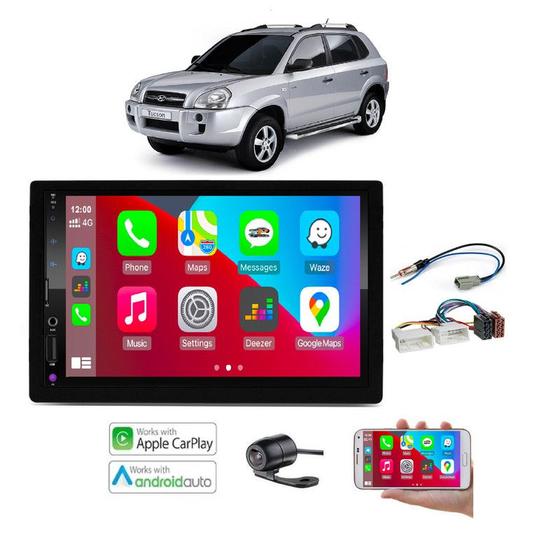 Imagem de Mp5 Multimidia Android Auto e Carplay Tucson 2007 2008 2009