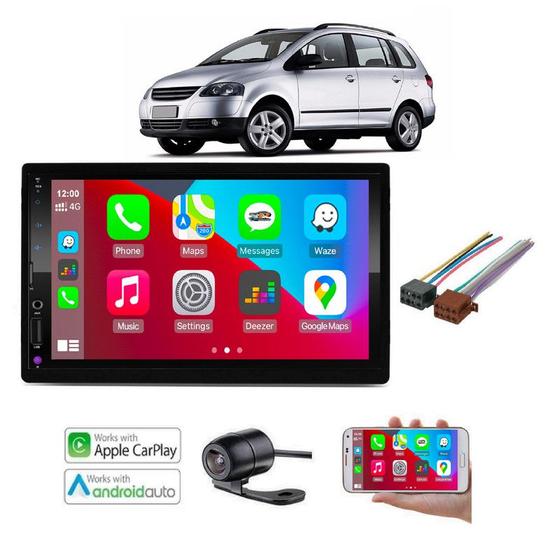 Imagem de Mp5 Multimidia Android Auto e Carplay VW SpaceFox 2012 2013